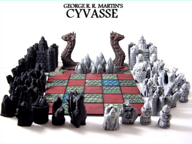 Cyvasse Board (Variant)